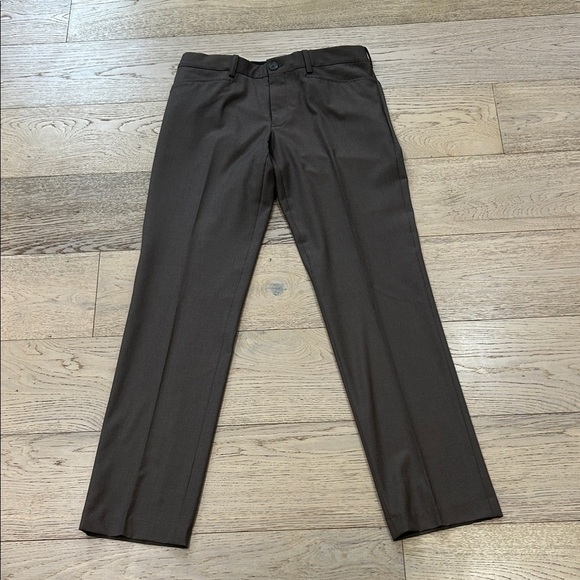 TRISTAN BROWN SUIT PANTS SIZE 32 - Picture 3 of 4